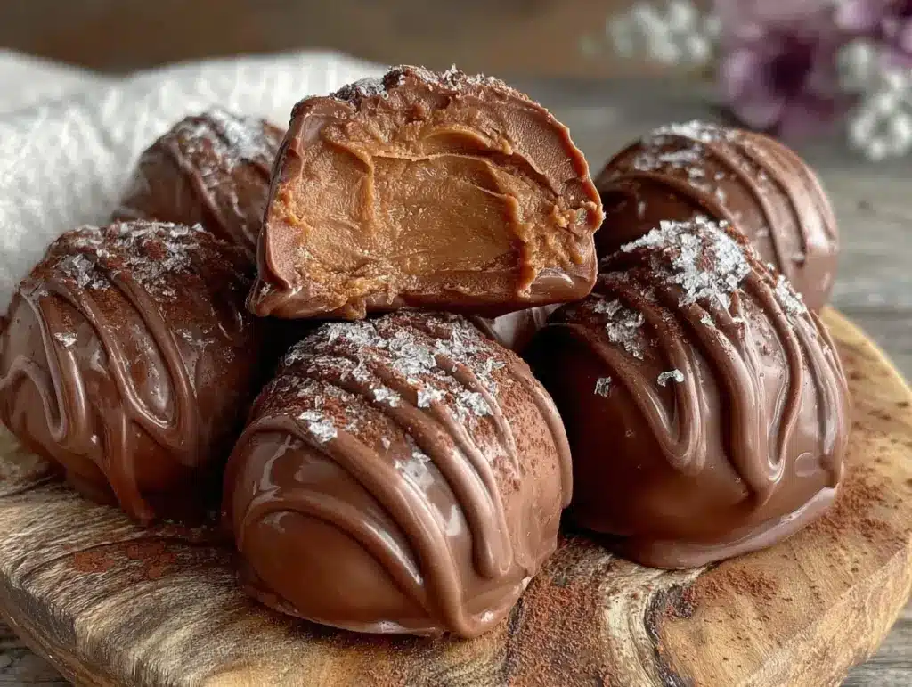 Baileys Irish Cream Chocolate Truffles - featured image