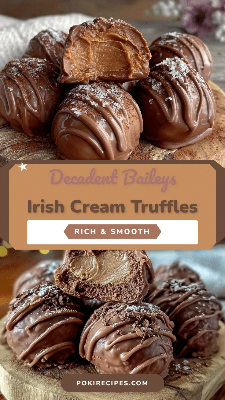 Baileys Irish Cream Chocolate Truffles recipe