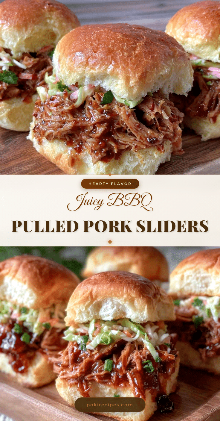 BBQ pulled pork sliders recipe