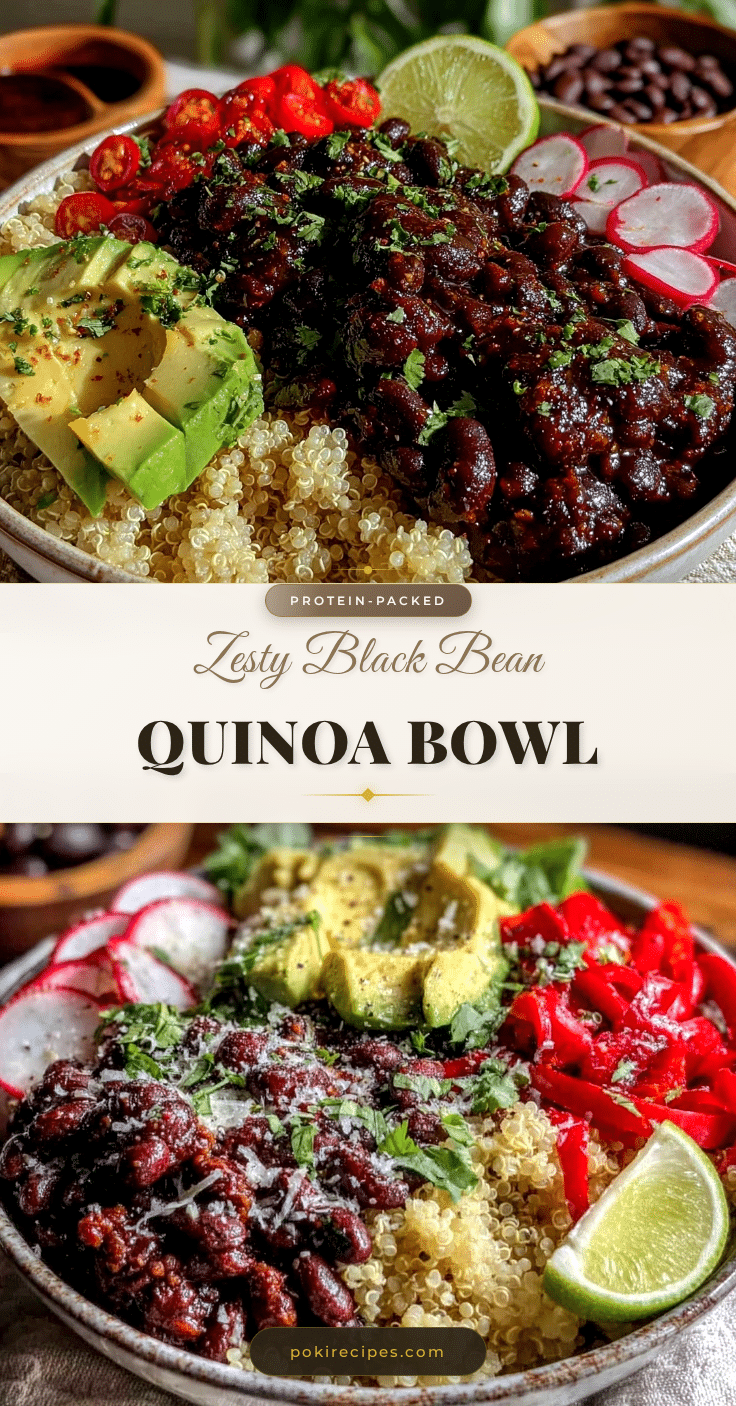 black bean and quinoa bowl recipe