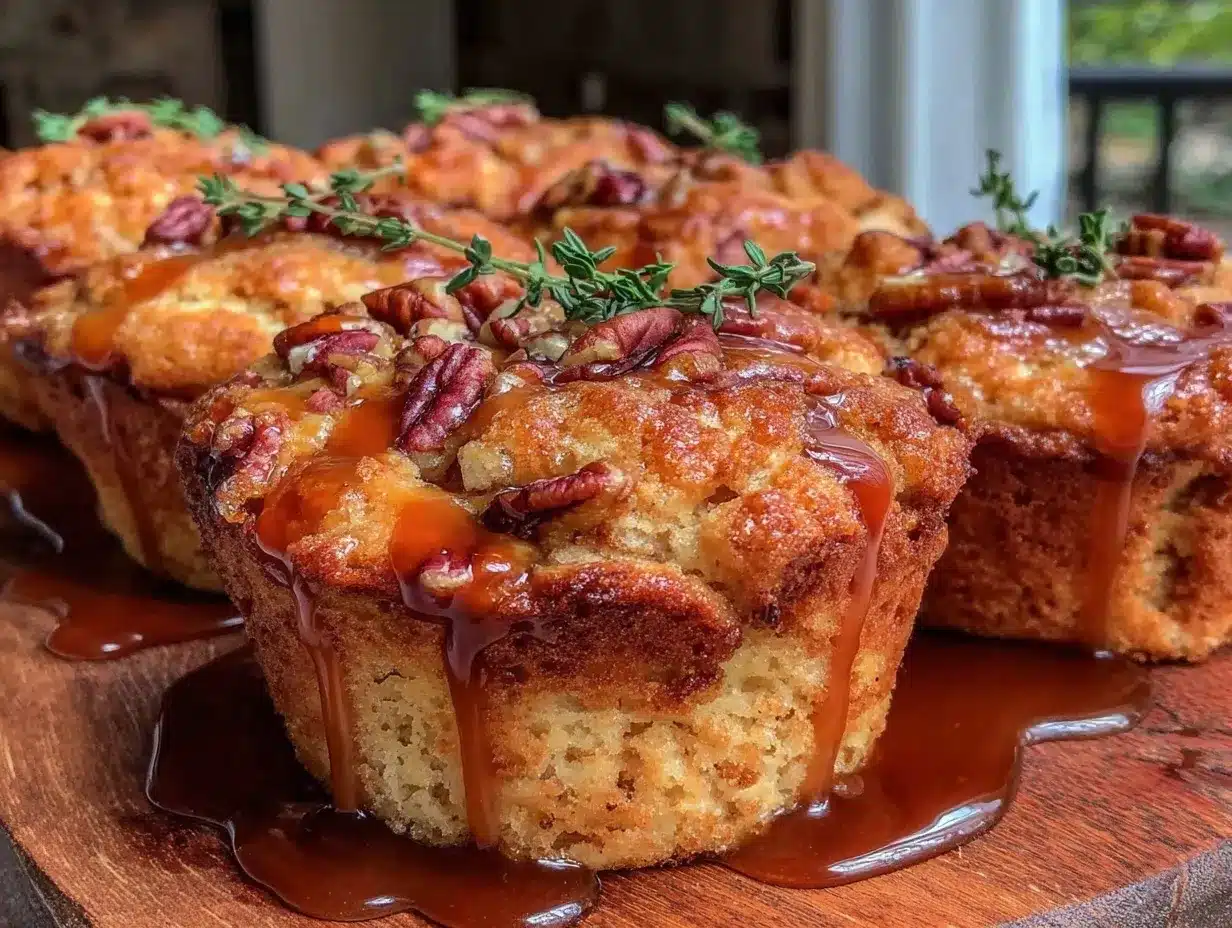 bread pudding muffins preparation steps
