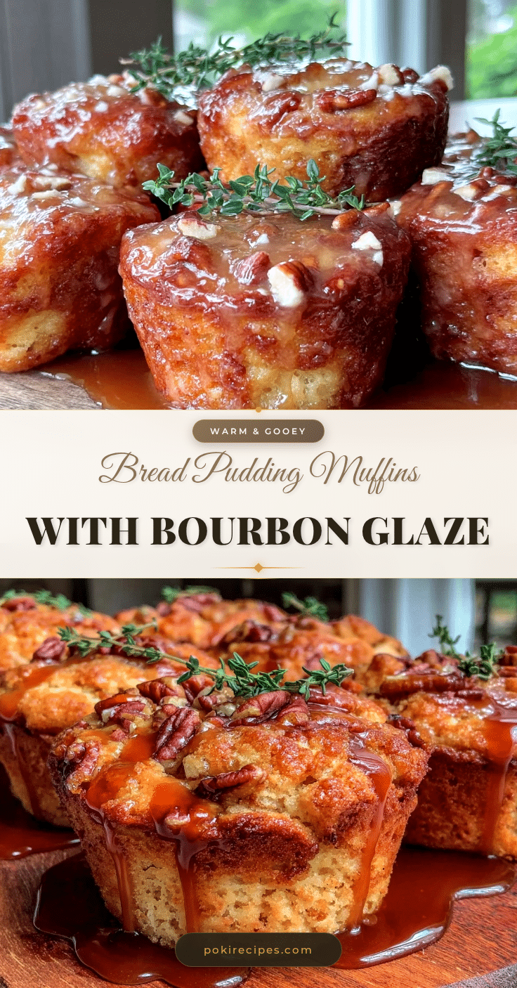 bread pudding muffins recipe
