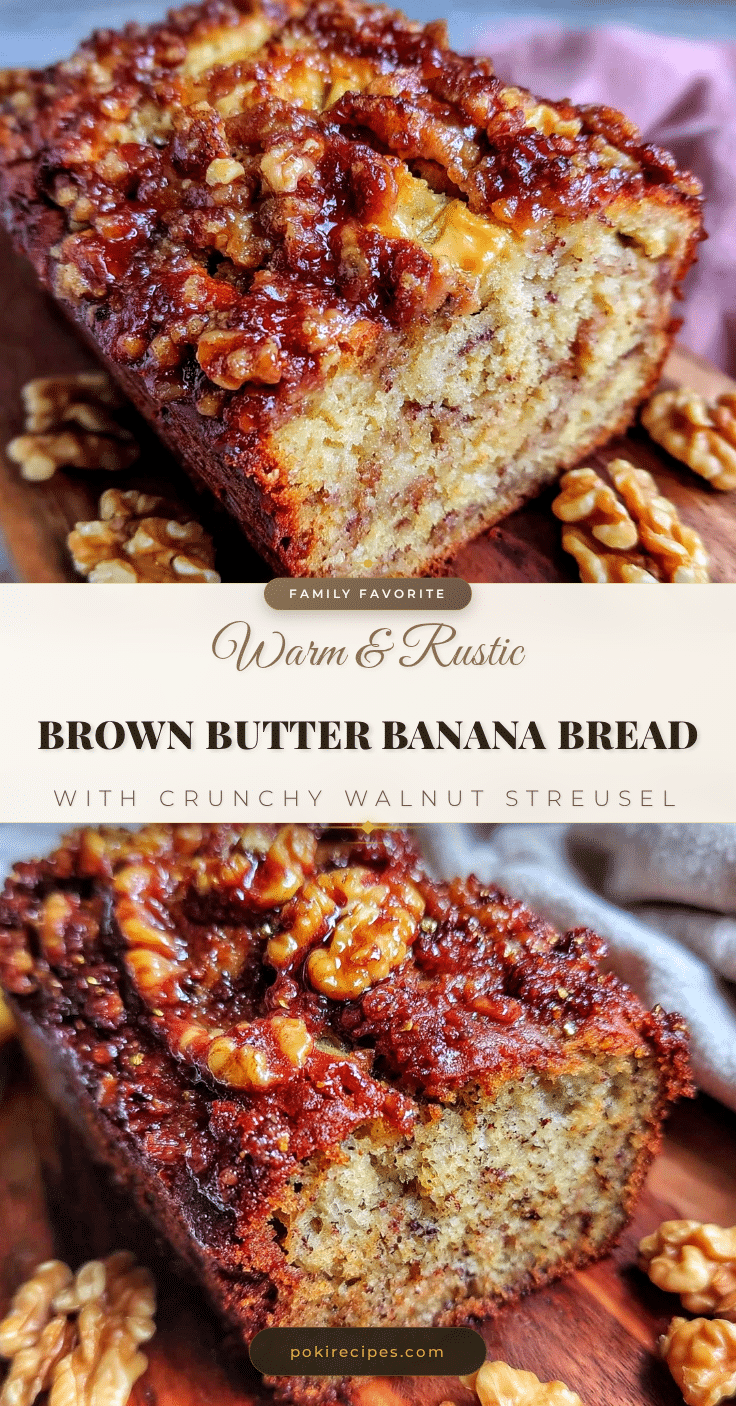 brown butter banana bread recipe