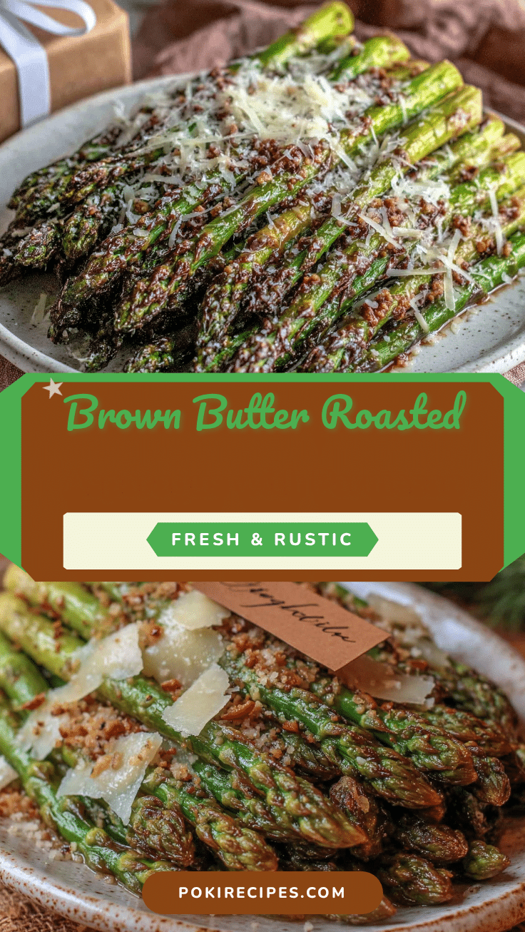 brown butter roasted asparagus recipe