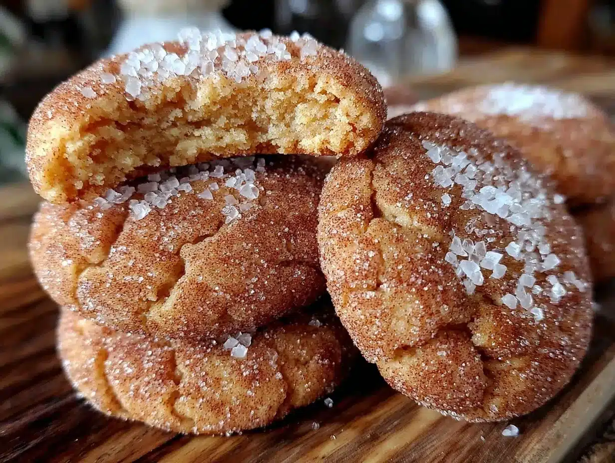 brown butter snickerdoodle cookies preparation steps