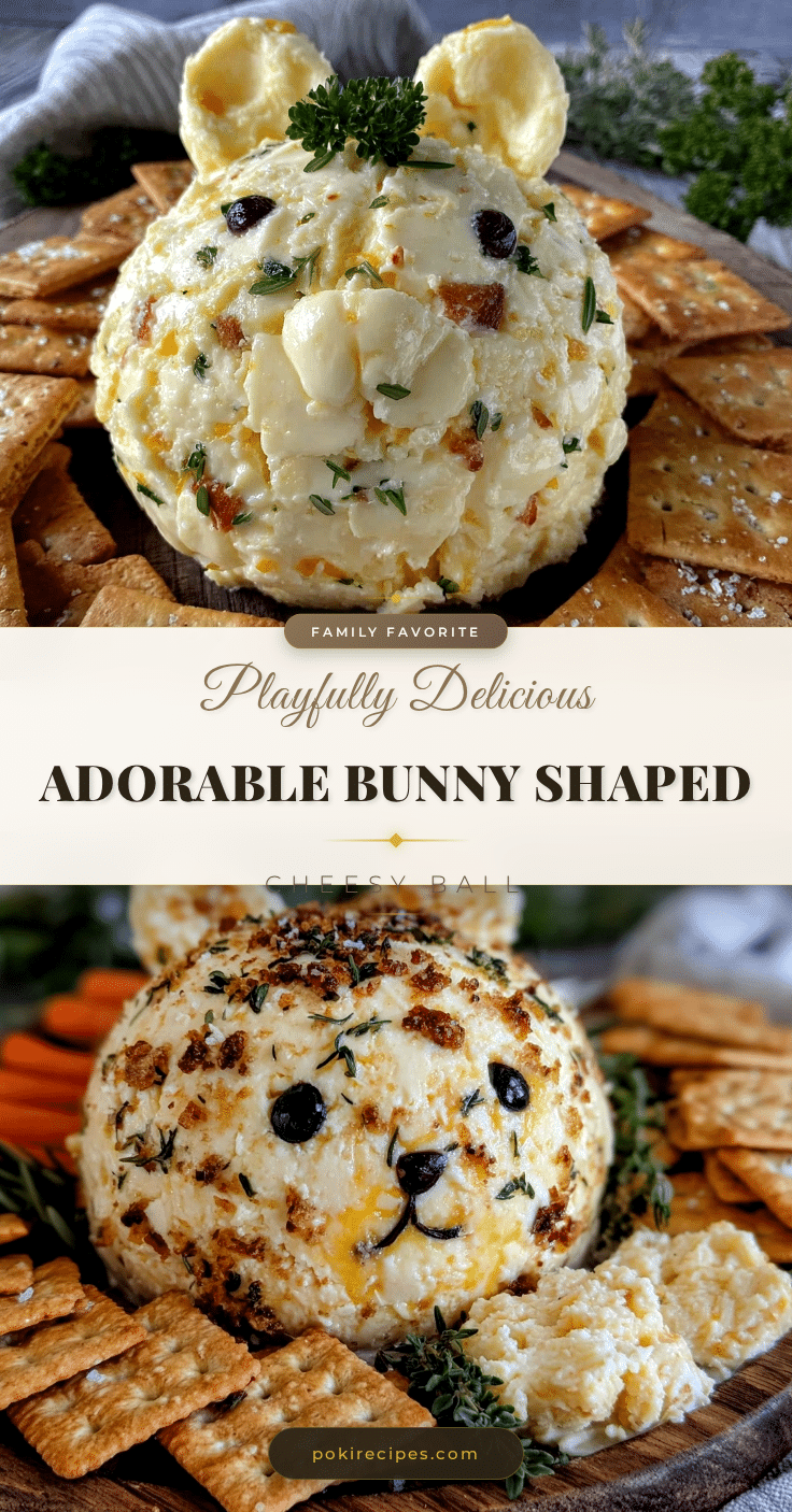 bunny shaped cheese ball recipe
