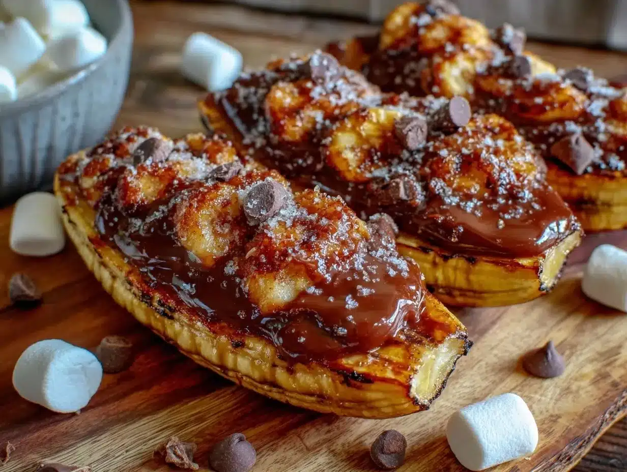 campfire banana boats preparation steps