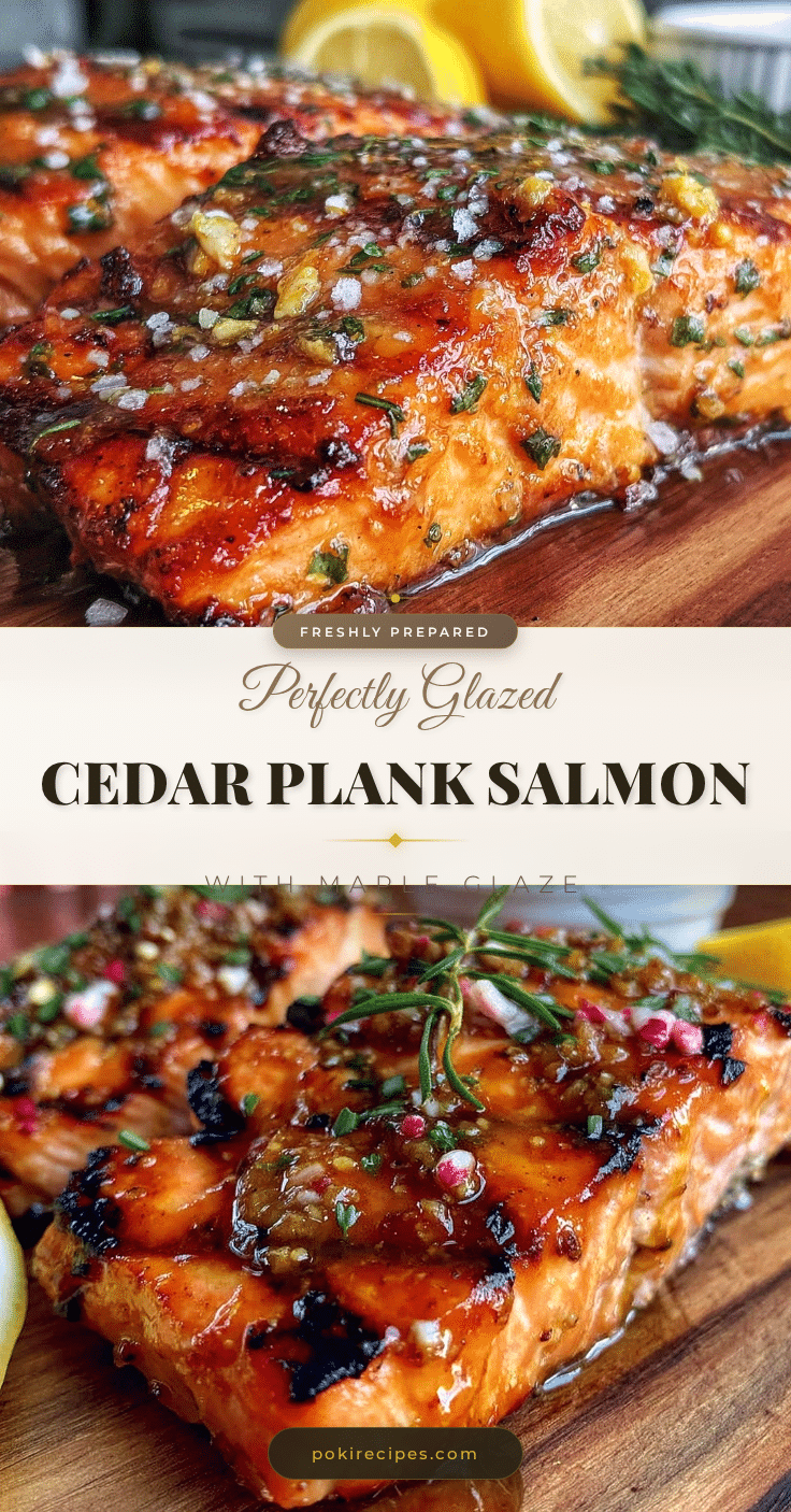 cedar plank grilled salmon recipe