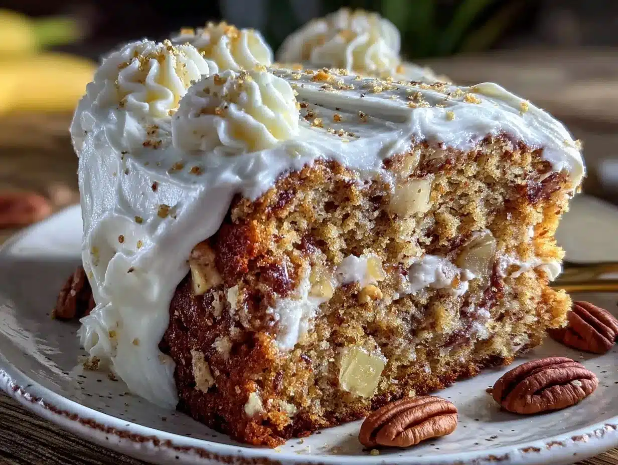 Classic Hummingbird Cake preparation steps