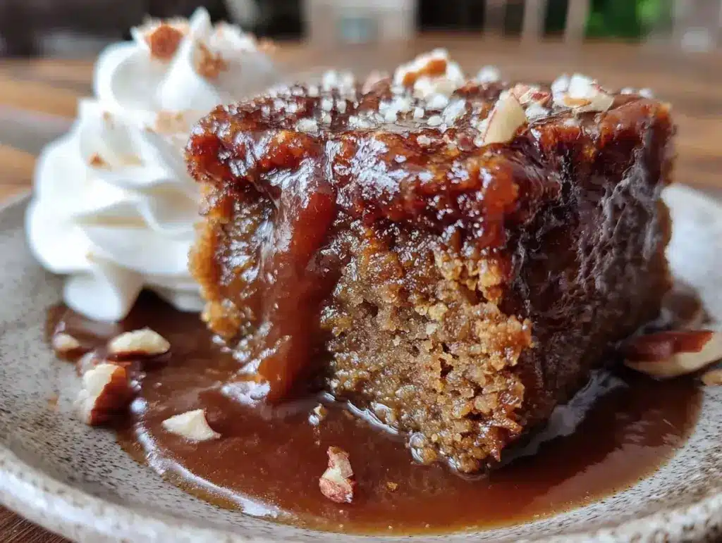 classic sticky date pudding - featured image