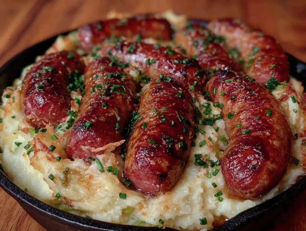 Cozy Bangers and Creamy Colcannon Skillet Supper - featured image