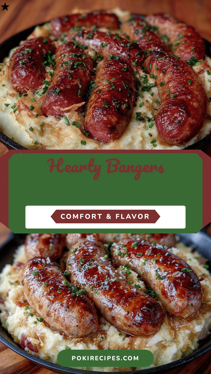 Cozy Bangers and Creamy Colcannon Skillet Supper recipe