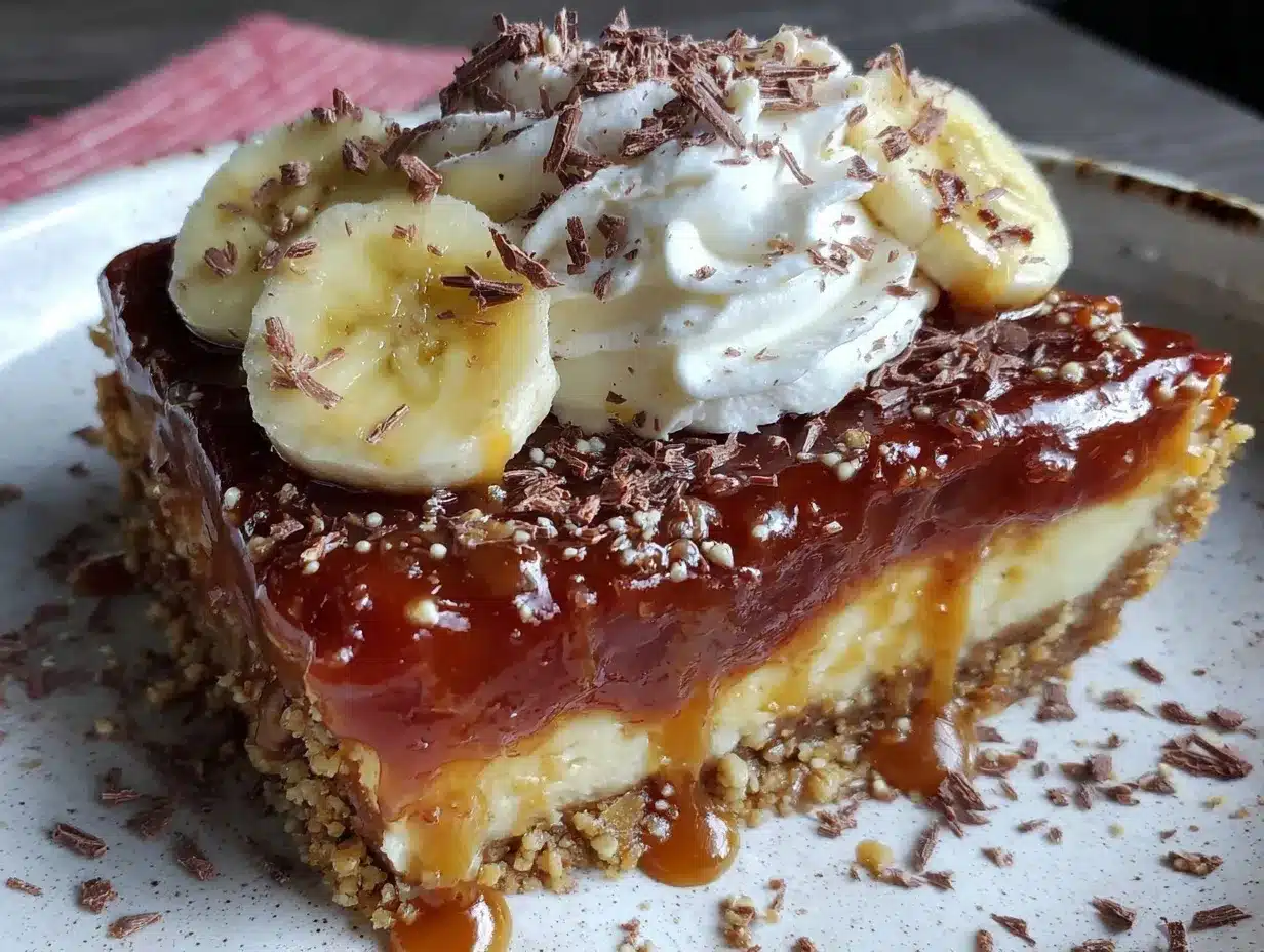 creamy banoffee pie preparation steps