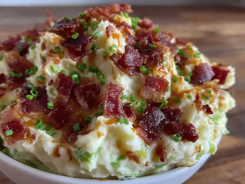 creamy colcannon mashed potatoes - featured image