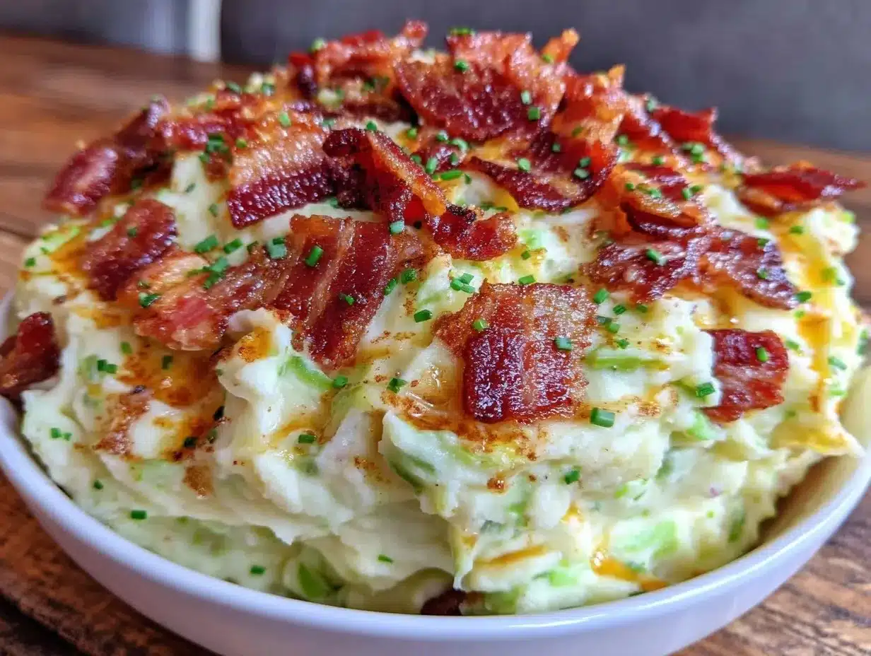 creamy colcannon mashed potatoes preparation steps