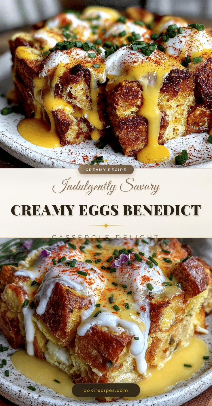 creamy eggs benedict casserole recipe