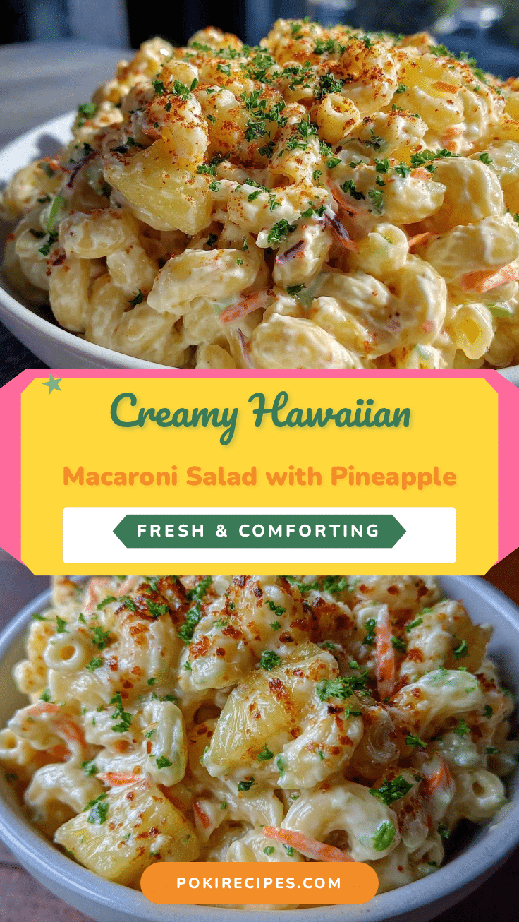 creamy hawaiian macaroni salad recipe