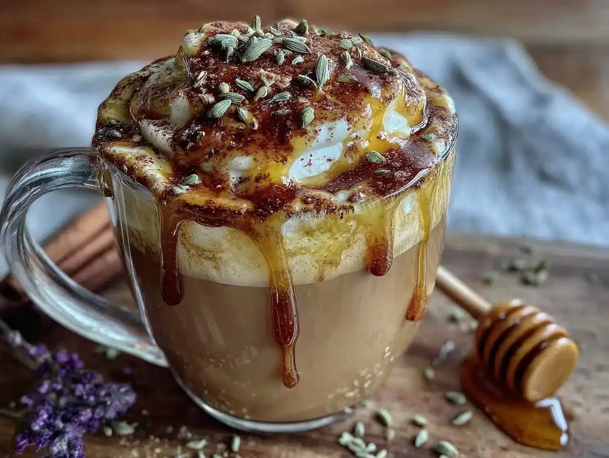 creamy homemade chai tea latte preparation steps