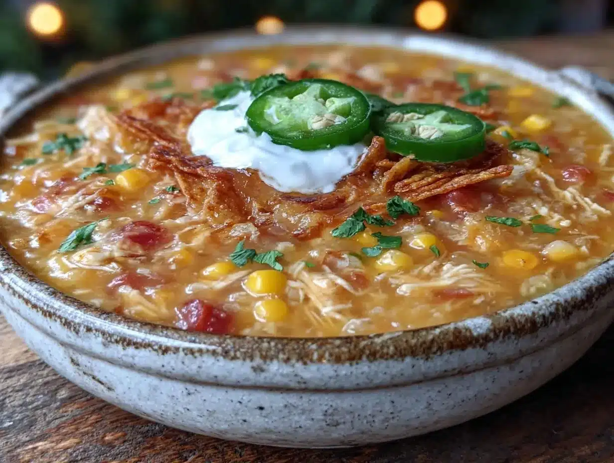 creamy instant pot chicken tortilla soup preparation steps
