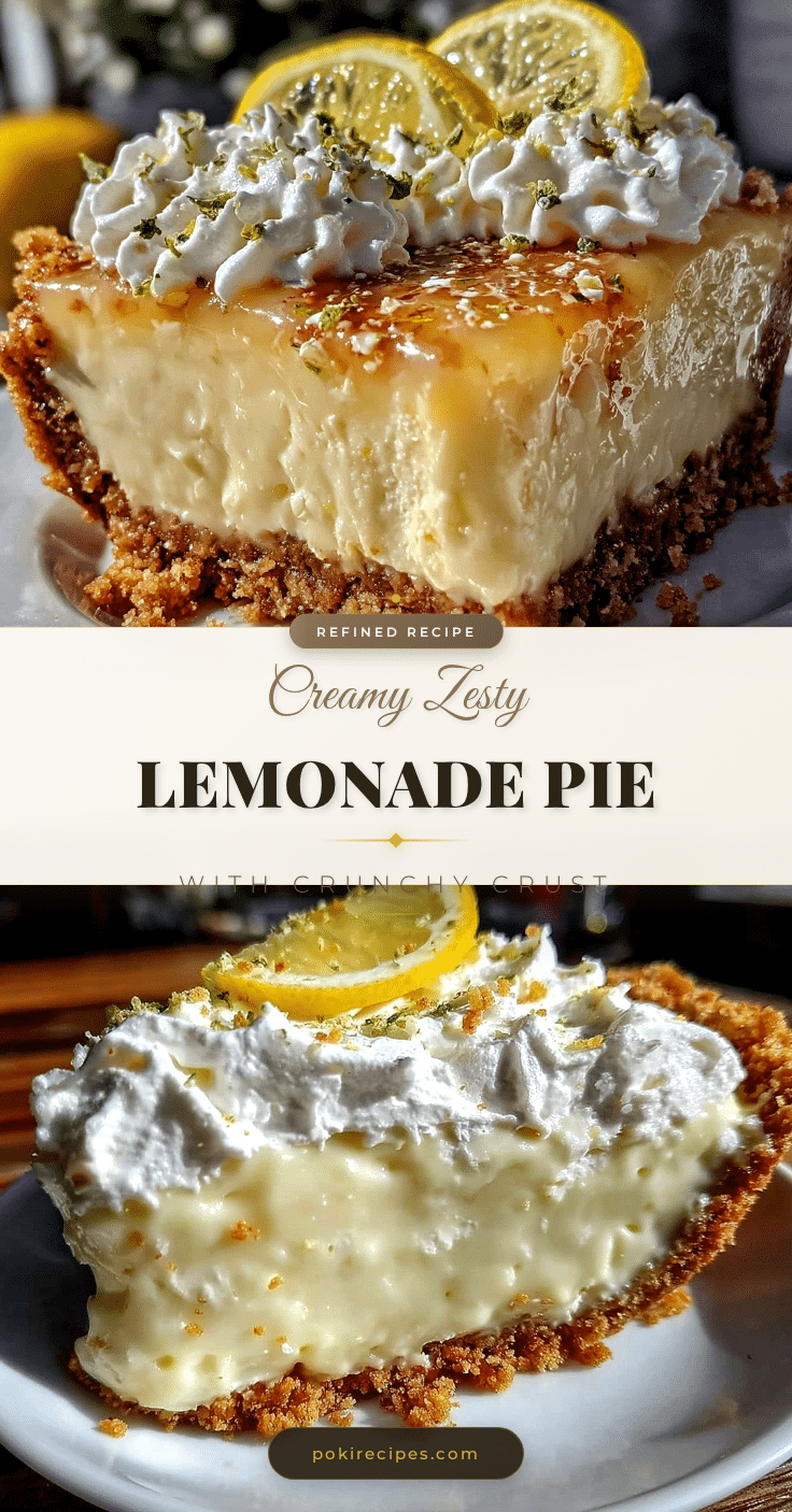creamy lemonade pie recipe