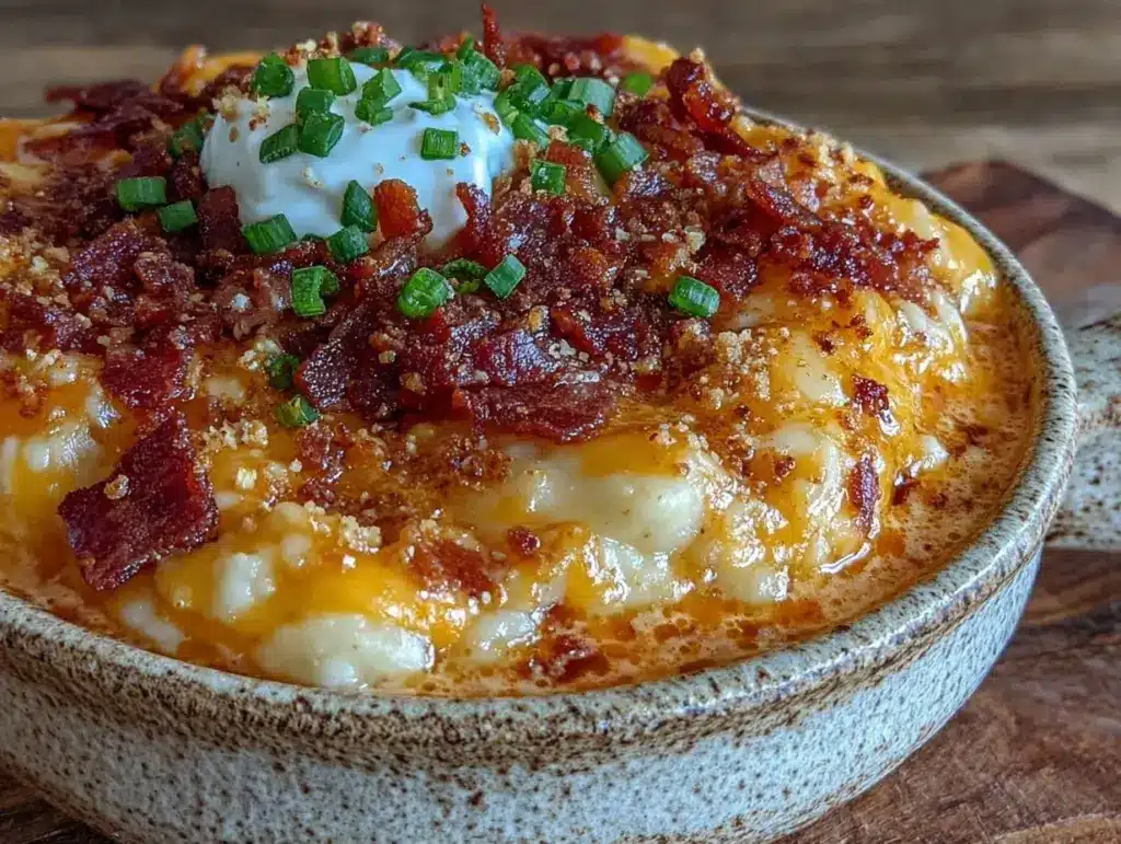 creamy loaded potato soup - featured image