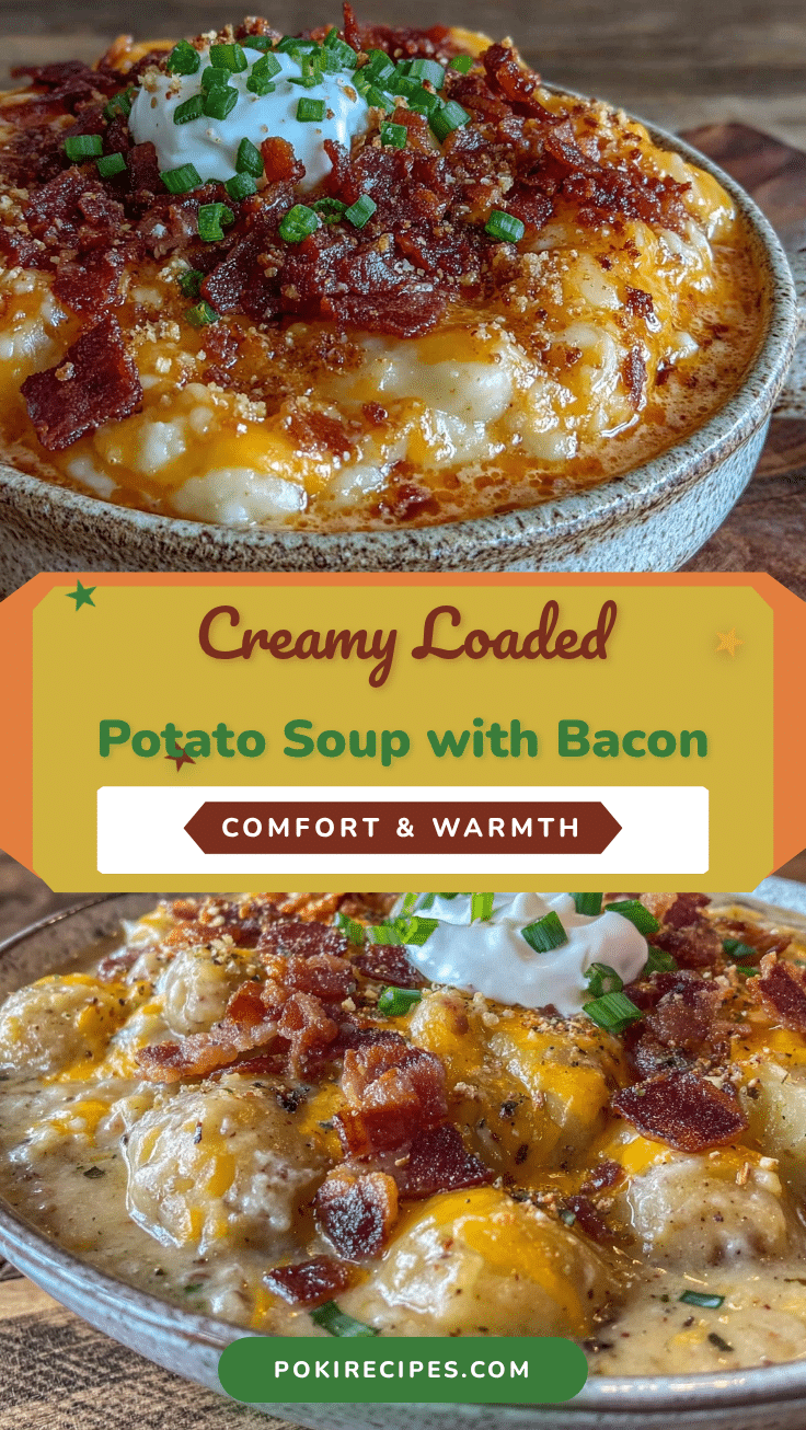 creamy loaded potato soup recipe