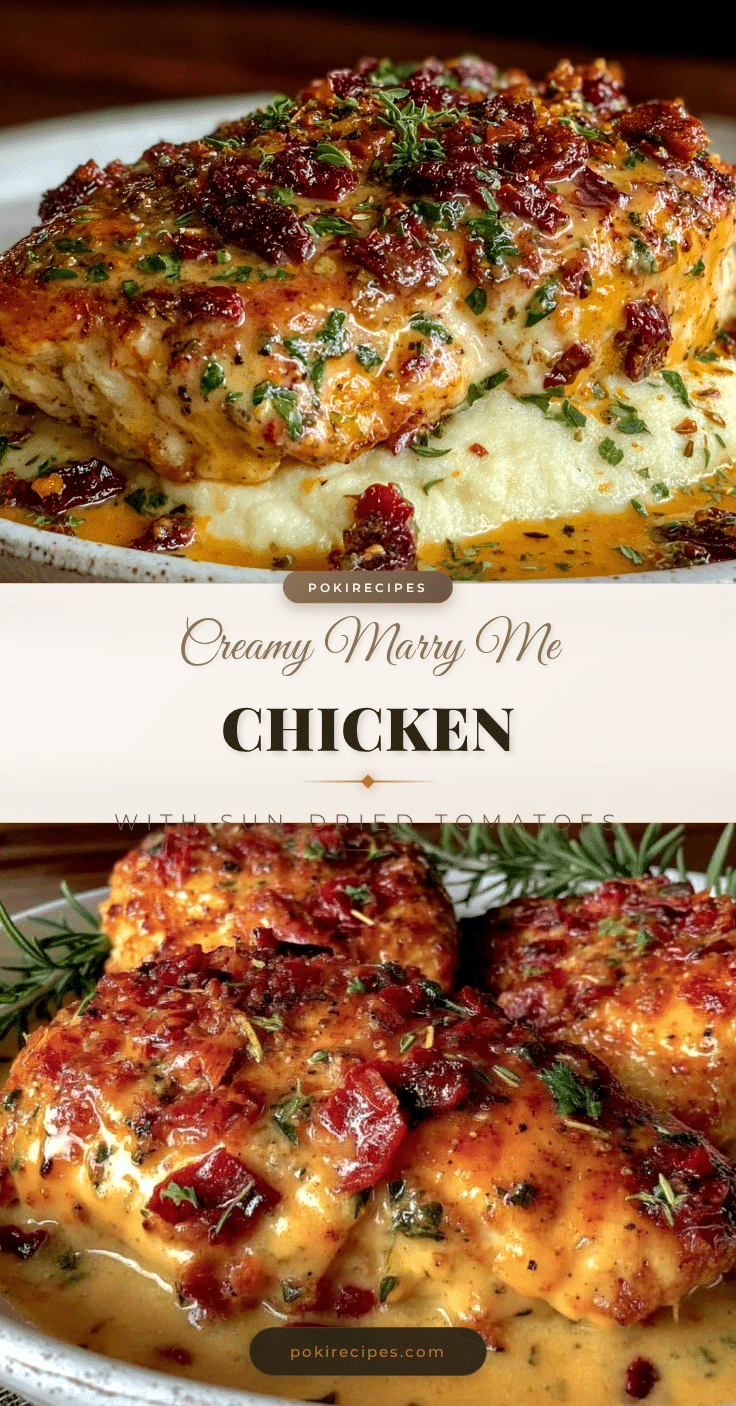 Creamy Marry Me Chicken recipe
