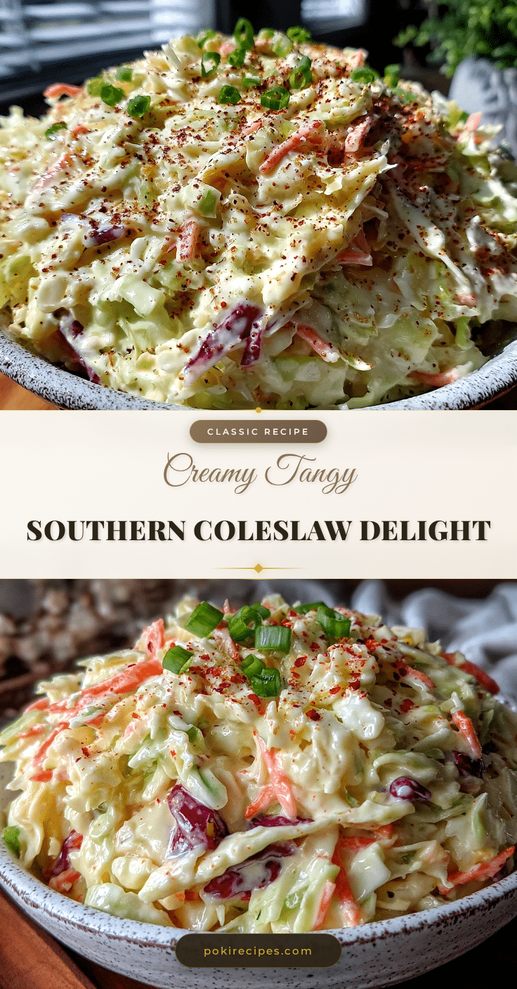 creamy southern coleslaw recipe