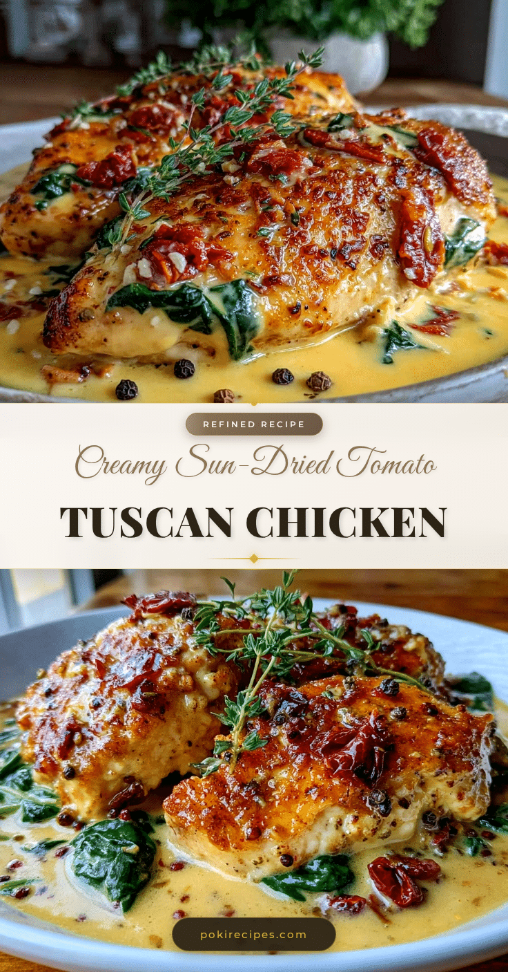 creamy tuscan chicken recipe