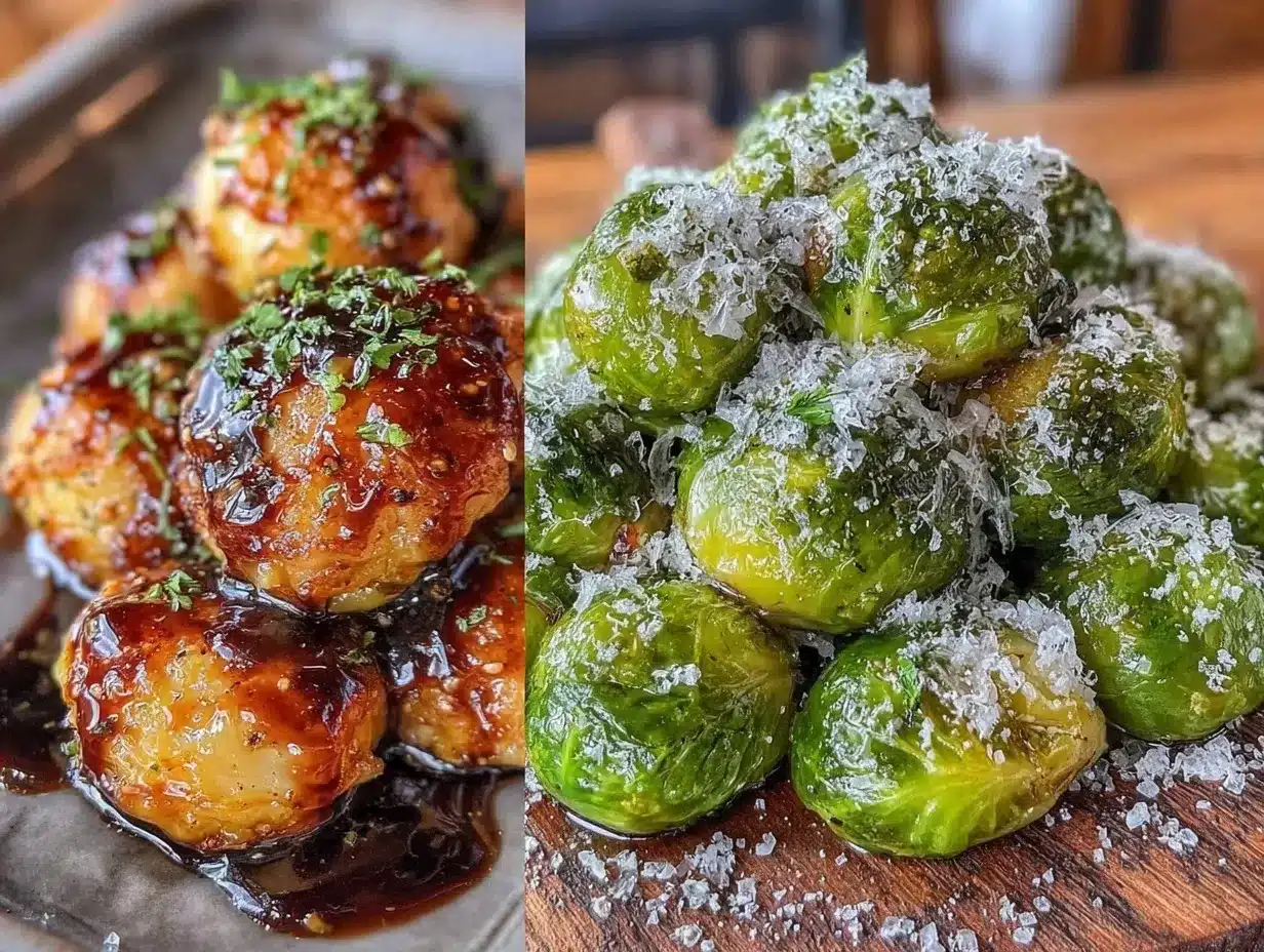 crispy air fryer brussels sprouts preparation steps