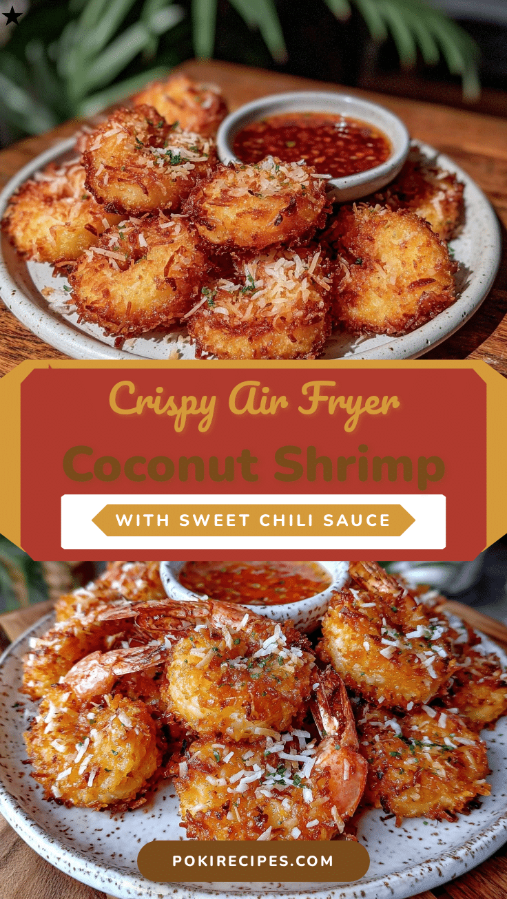 crispy air fryer coconut shrimp recipe