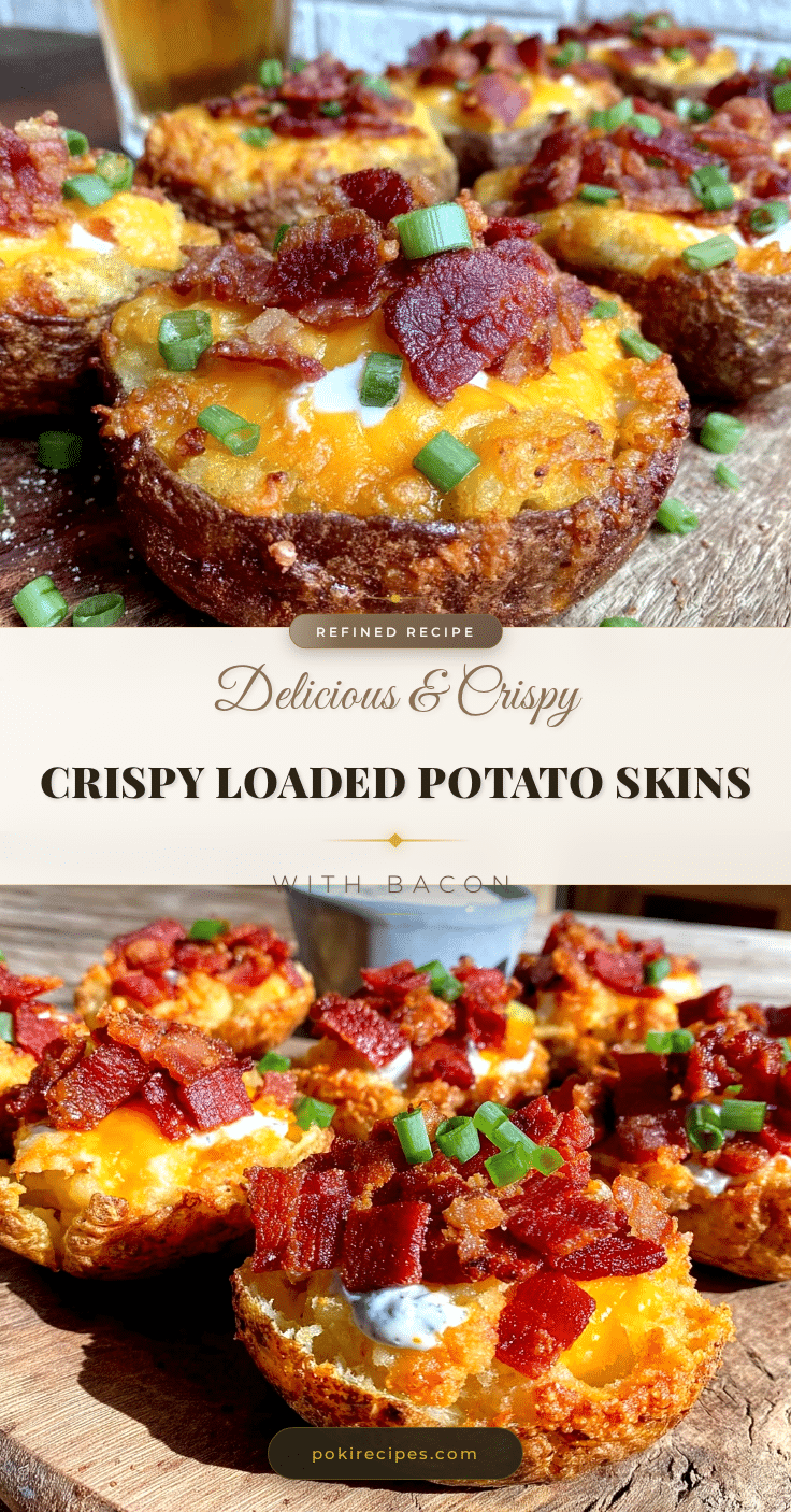 crispy air fryer loaded potato skins recipe