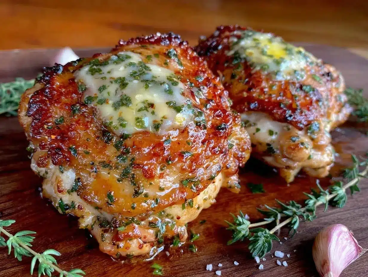 crispy baked chicken thighs preparation steps