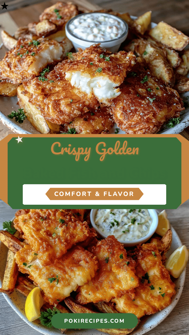 crispy baked fish and chips recipe