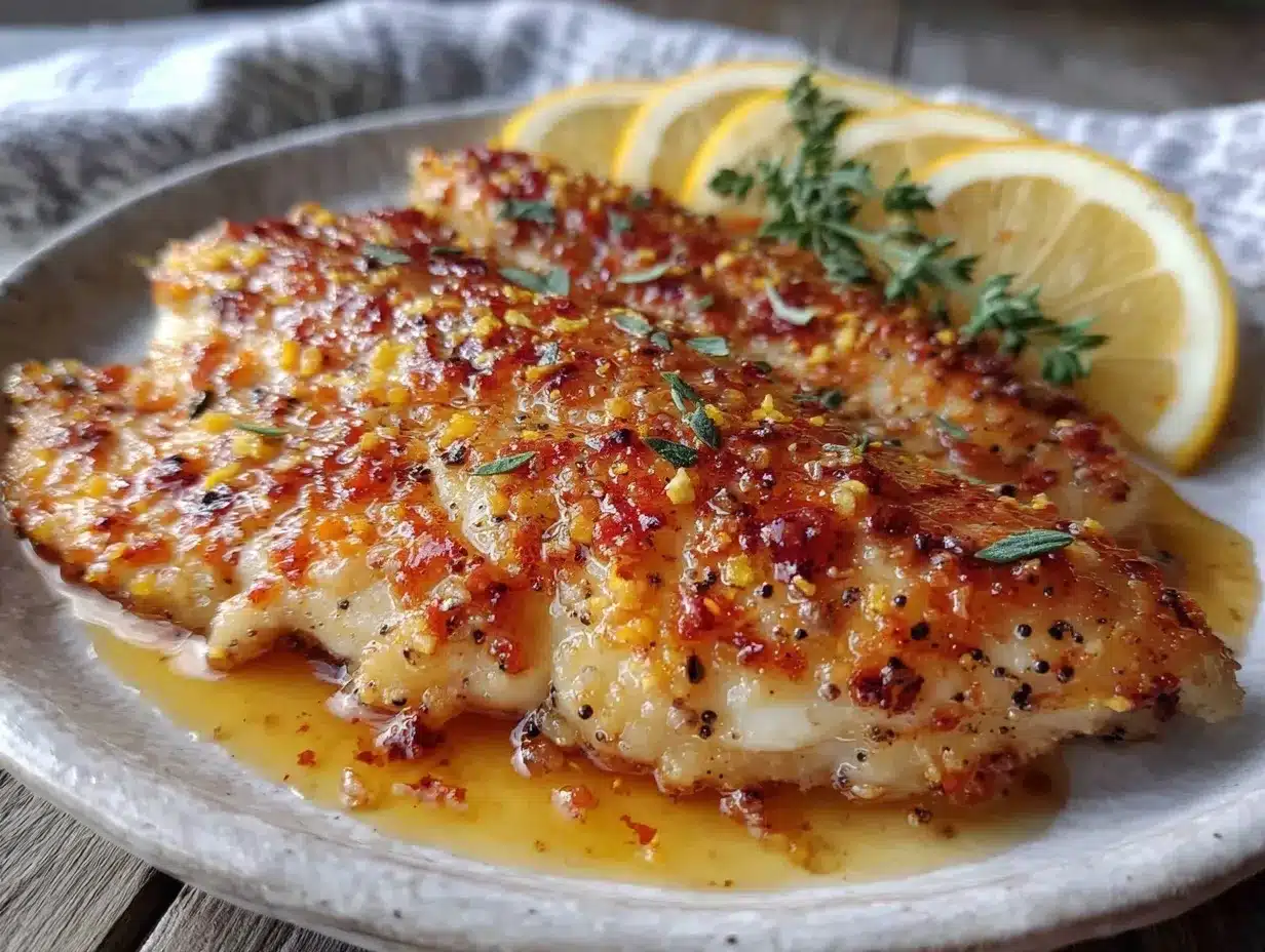 crispy baked lemon pepper tilapia preparation steps
