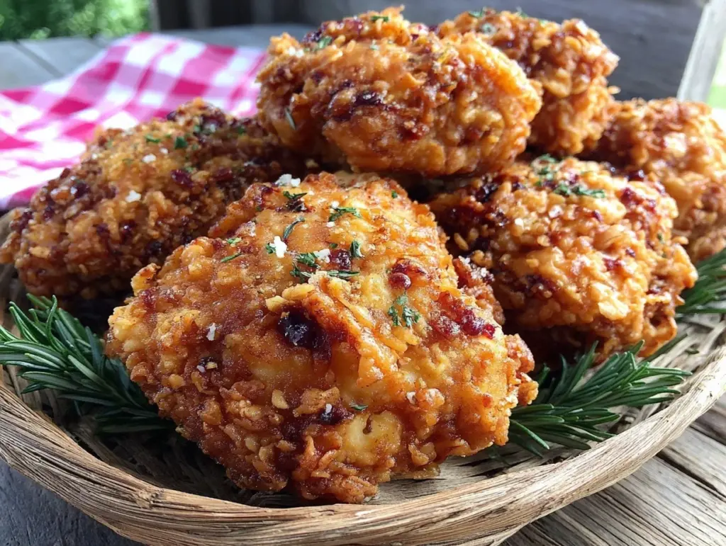 crispy cold fried chicken - featured image