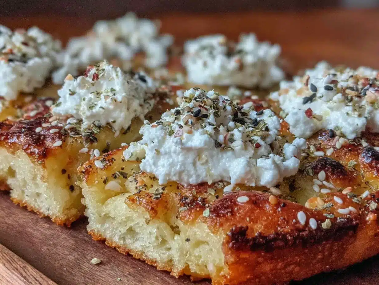 crispy cottage cheese flatbread preparation steps