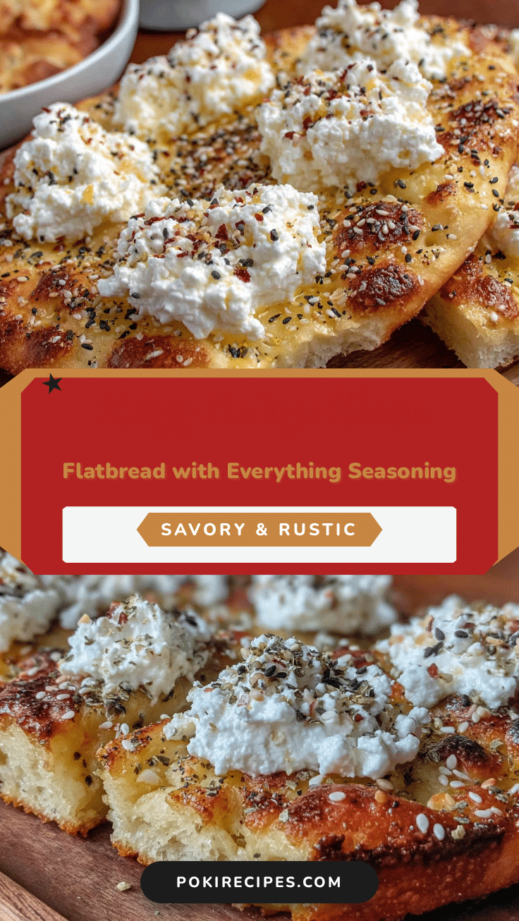 crispy cottage cheese flatbread recipe