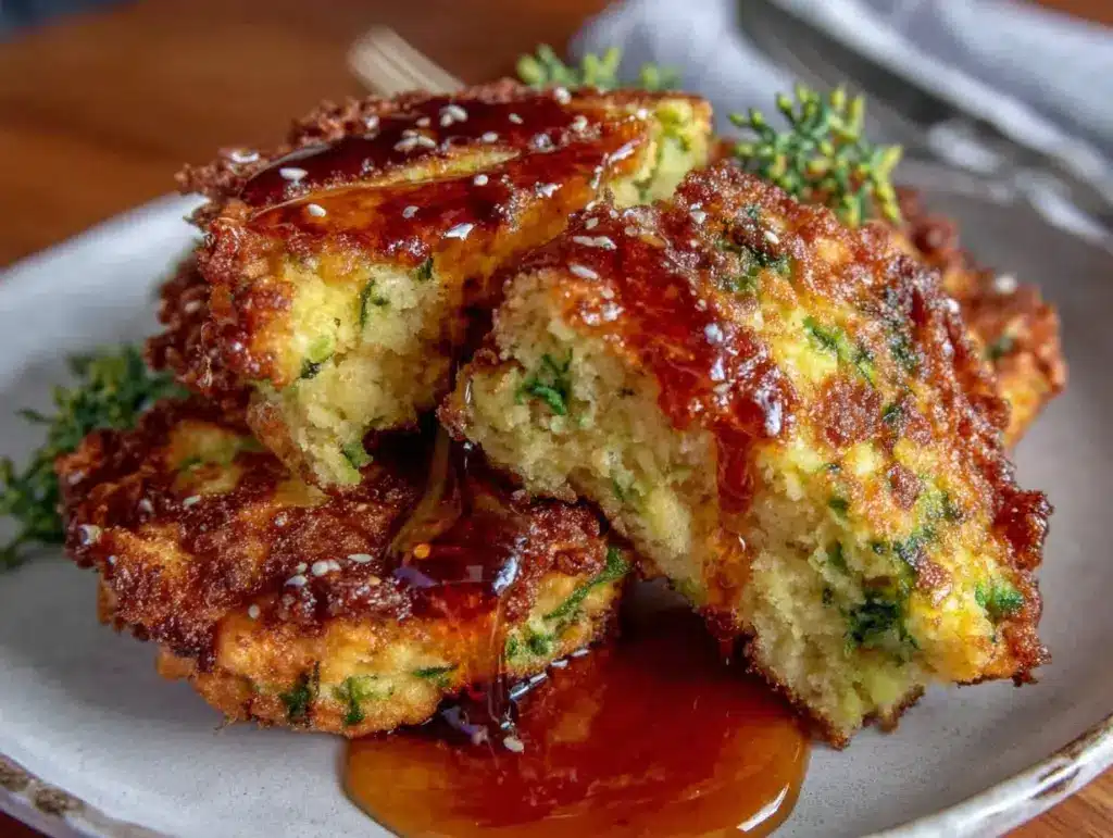crispy dandelion fritters - featured image