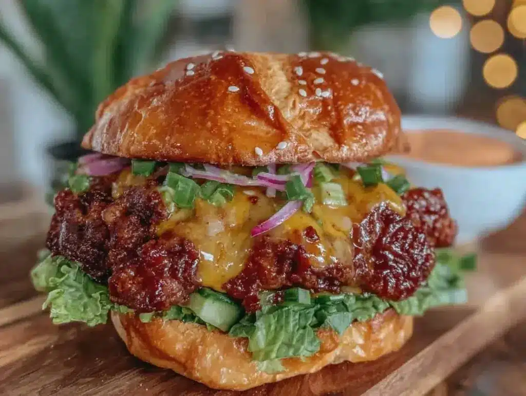 crispy homemade smash burger - featured image