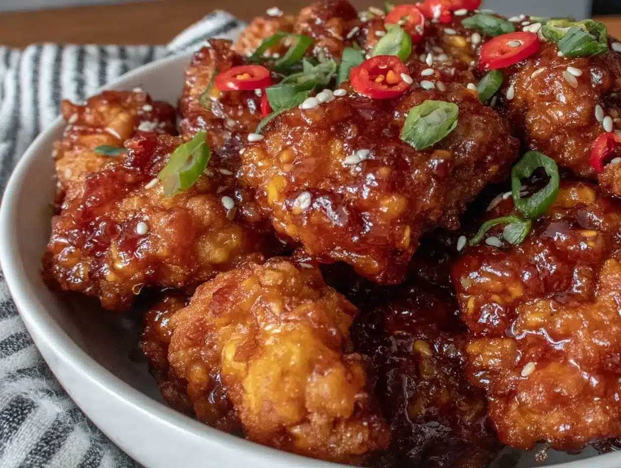 crispy honey sesame chicken preparation steps