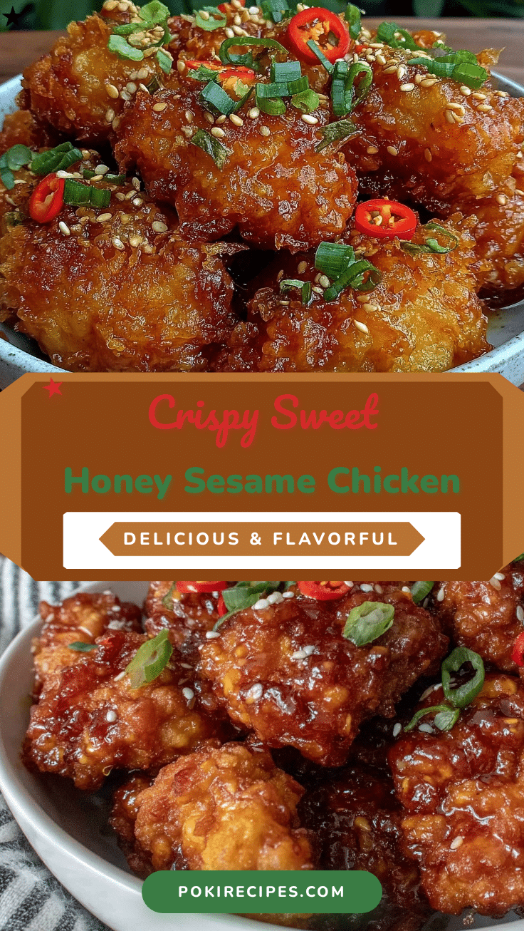 crispy honey sesame chicken recipe