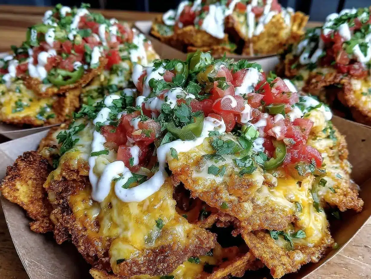 crispy mini stadium nachos preparation steps