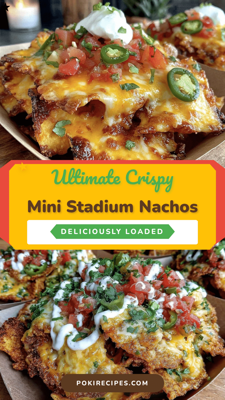 crispy mini stadium nachos recipe