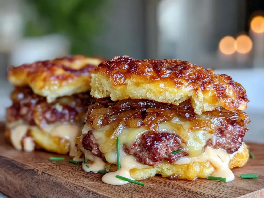 crispy smash burgers - featured image