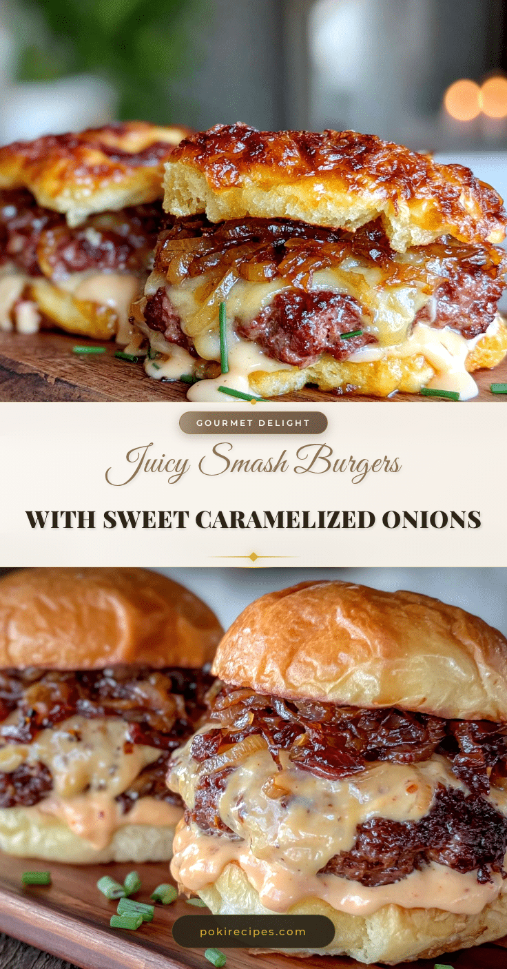 crispy smash burgers recipe