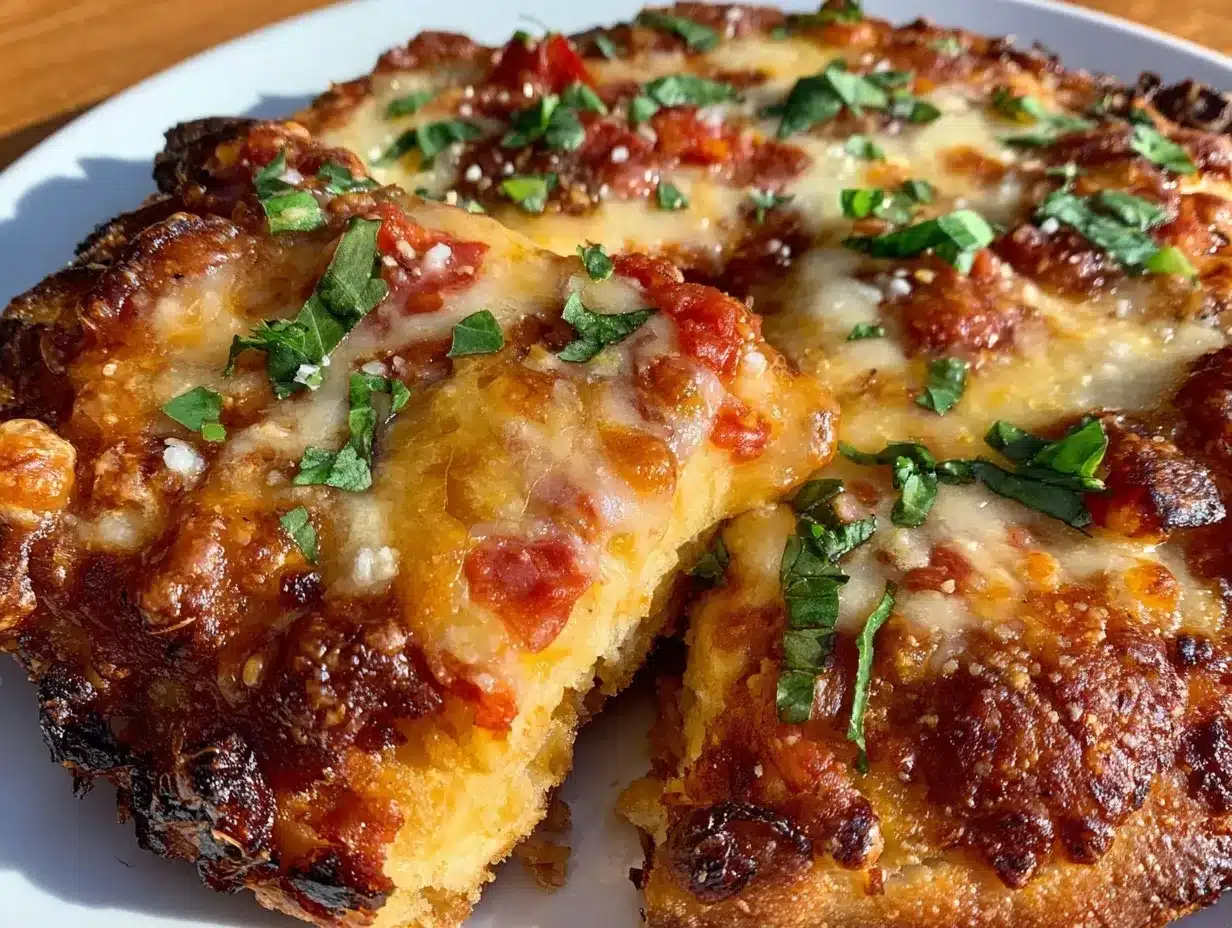 crispy thin sourdough discard pizza crust preparation steps