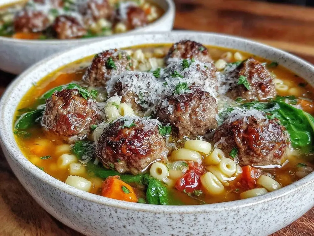 crockpot italian wedding soup - featured image