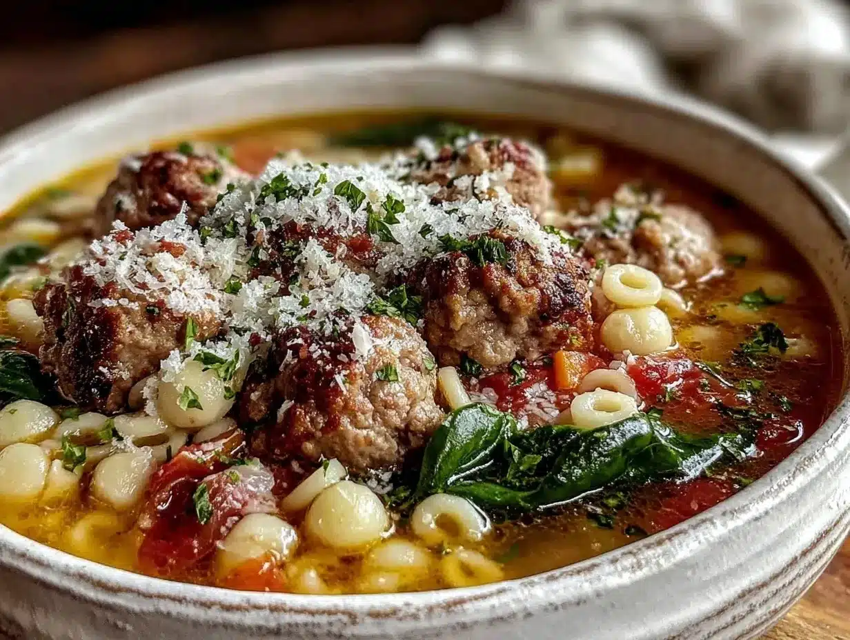 crockpot italian wedding soup preparation steps