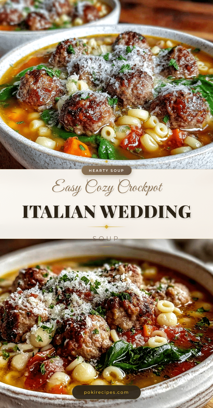 crockpot italian wedding soup recipe